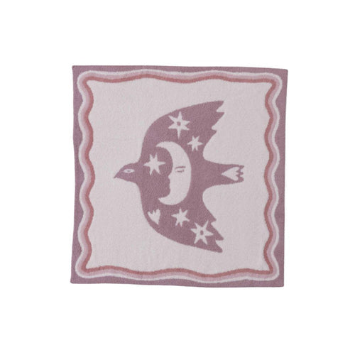 Barefoot Dreams CozyChic® Desert Bird Receiving Blanket