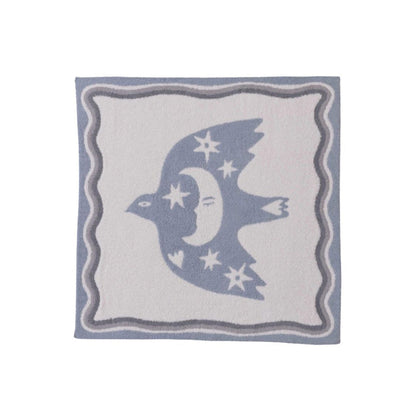 Barefoot Dreams CozyChic® Desert Bird Receiving Blanket