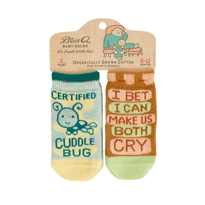 Blue Q Baby Socks