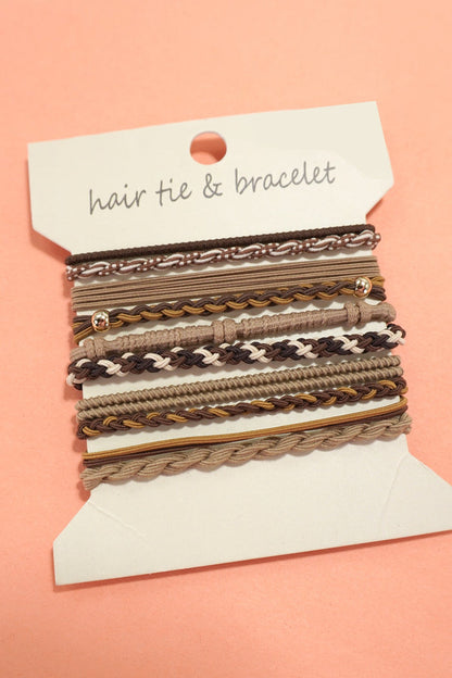 BOHO KNOT HAIRTIE BRACELETS