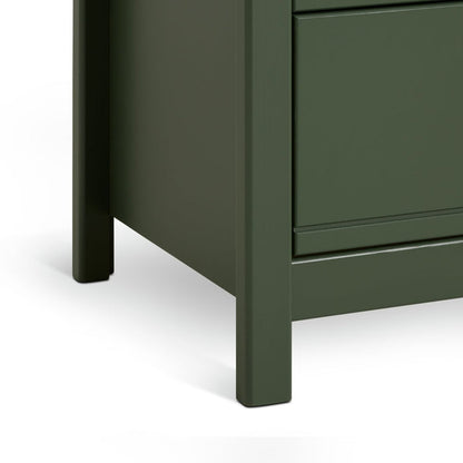 Brooklyn 4 Drawer Chest - Green (B Grade)