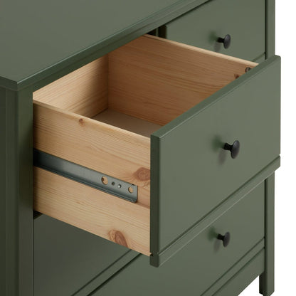 Brooklyn 4 Drawer Chest - Green (B Grade)
