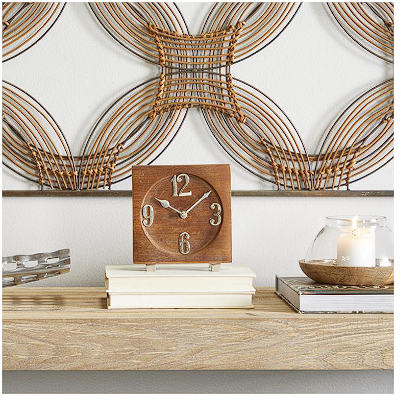 BROWN CLOCK