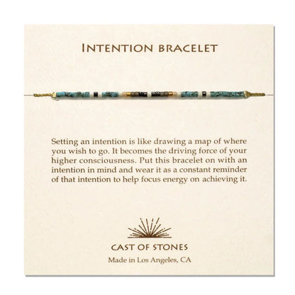 Cast of Stones Intention Bracelet