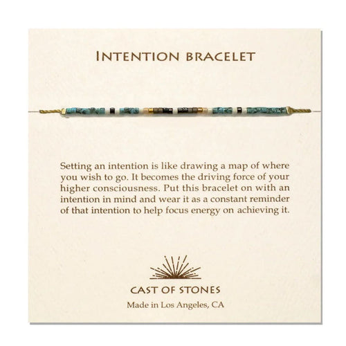 Cast of Stones Intention Bracelet