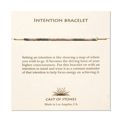 Cast of Stones Intention Bracelet