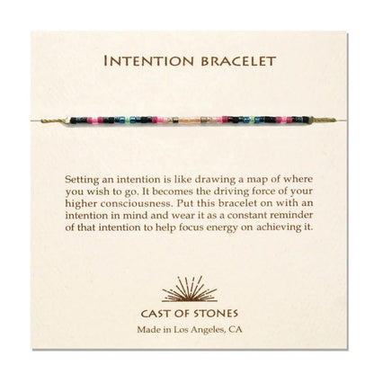 Cast of Stones Intention Bracelet