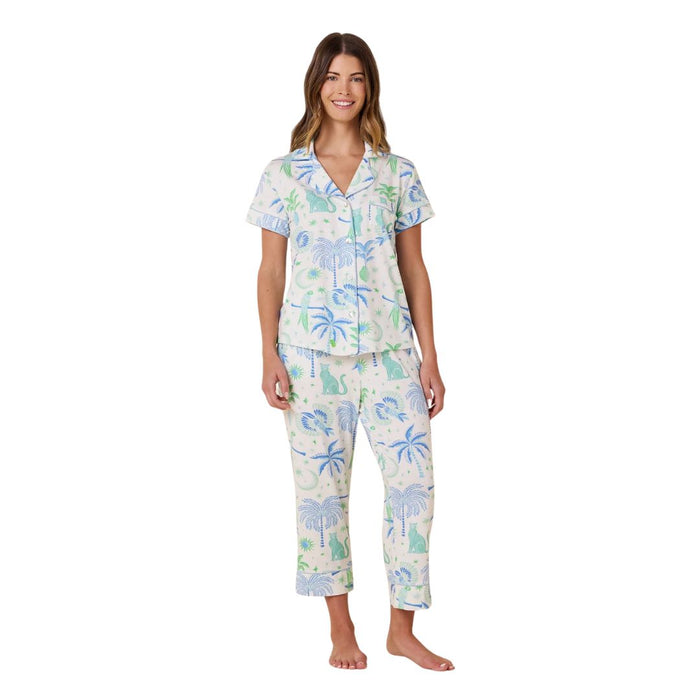 Cat's PJs Pima Knit Capri Set