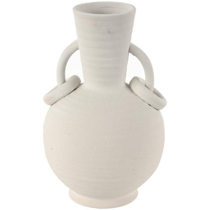 CER VASE 9"W, 13"H