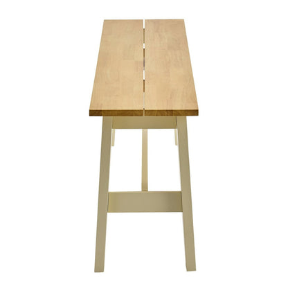 Chicago Solid Wood XL Dining Bench - Cream | Modern Kitchen Furniture