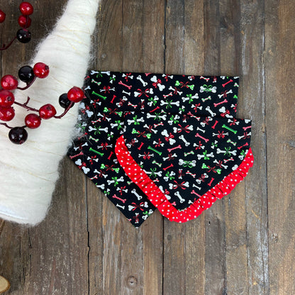 Christmas Bones Dog Bandana - Christmas Collection