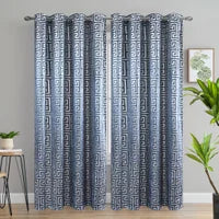 CLEOPATRA JACQUARD PRINTED CURTAIN PANEL