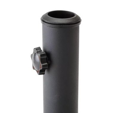 Concrete Parasol Base - Black