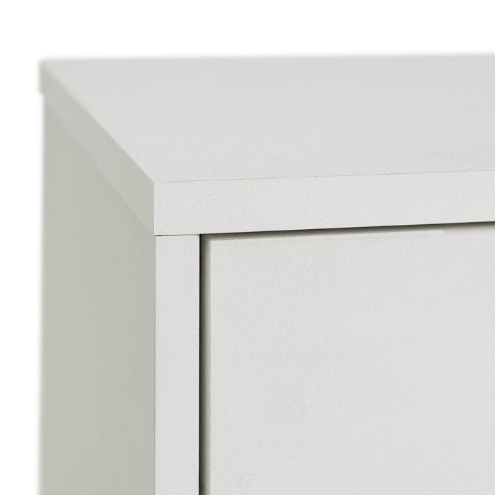 Habitat Cubes 2 Door 1 Drw Small Sideboard - White | White Cabinet Storage Unit