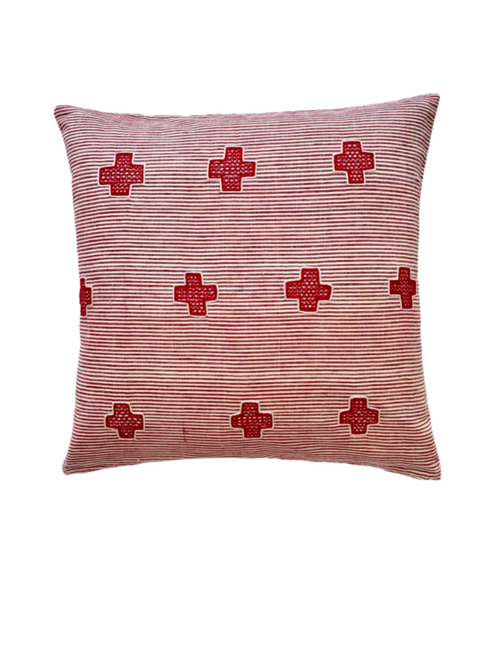 Dashiki Hand-Embroidered Pillow Cover