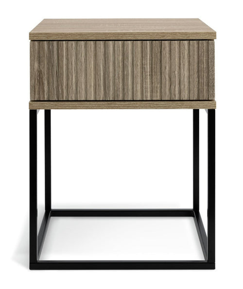 Digby 1 Drawer Bedside Table - Oak | Small Space Storage
