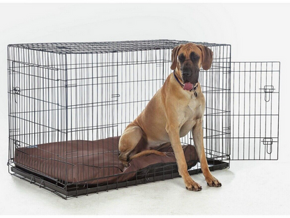 Double Door XXL Pet Cage H94xW137xD86cm | Large Dog Crate for Indoor Pet Storage