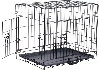 Double Door XXL Pet Cage H94xW137xD86cm | Large Dog Crate for Indoor Pet Storage