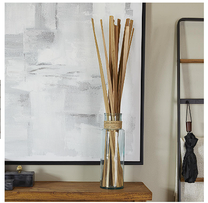DRIED PLANT NATURAL FOLIAGE WITH SLENDER STEMS,