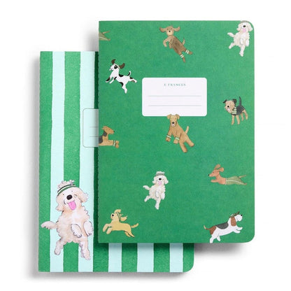 E Frances 2 Stitched Notebooks