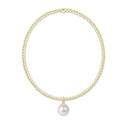 E Newton Classic Gold Charm Bracelet