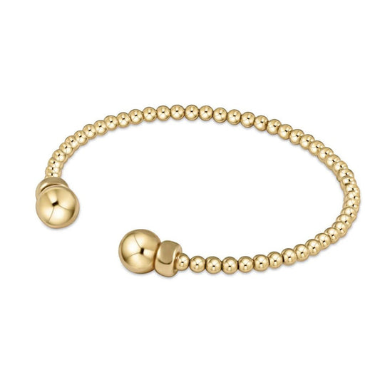 E Newton Classic Gold Cuffs