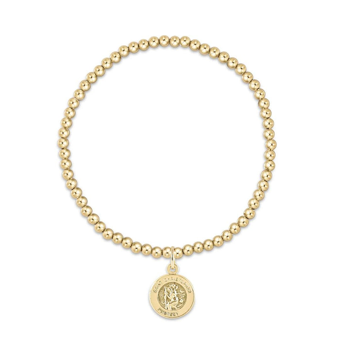 E Newton Classic Gold w/ Disc Bracelet
