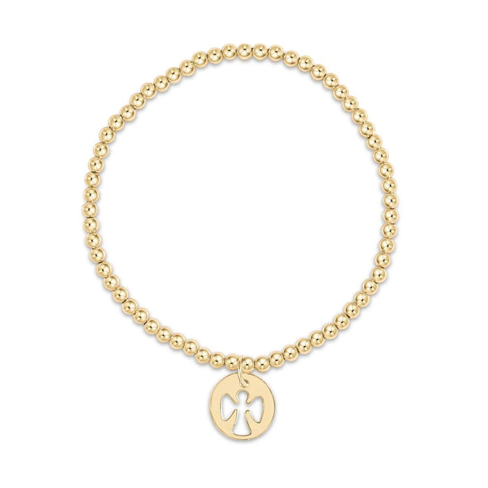 E Newton Classic Gold w/ Disc Bracelet