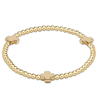 E Newton Extends Signature Cross Bracelet