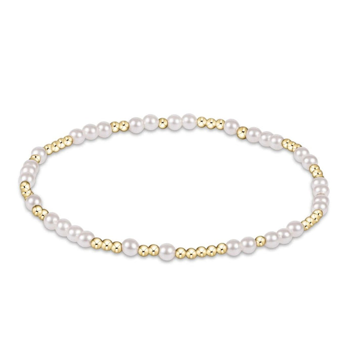 E Newton Hope Unwritten Pearl Bracelet