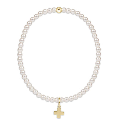 Signature Cross Charm 3mm