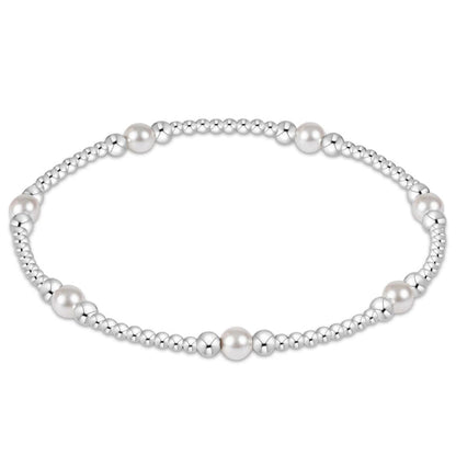 Pearl 4mm Sterling Silver