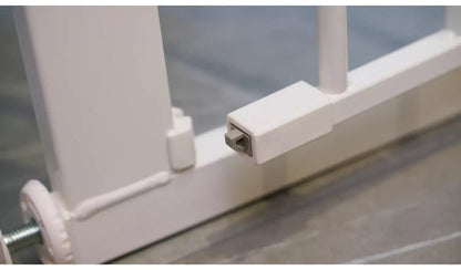 Extra Tall Pressure Fit Pet Gate White | Safety Gate for Dogs & Pets