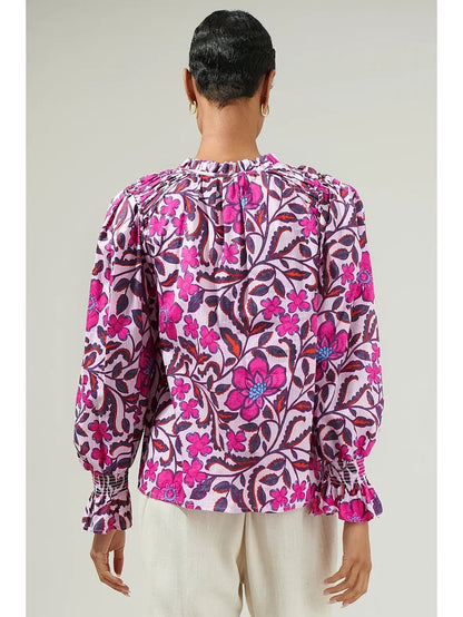 FLORAL RUSSO BLOUSE