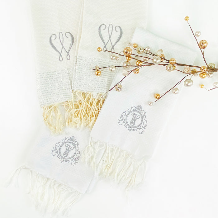 Fouta Turkish Guest Towel Honeycomb Weave