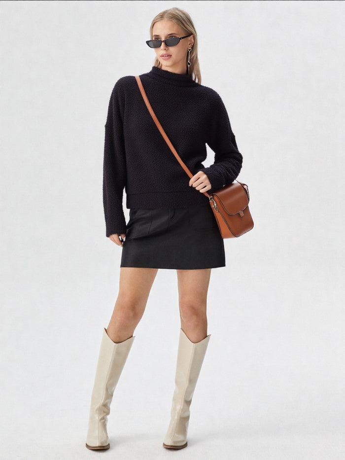 FUZZY SOFT SWEATER