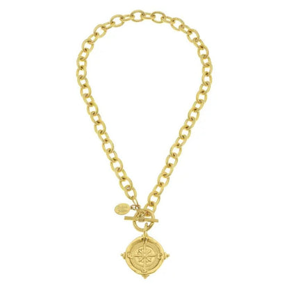 Gold Toggle Necklace