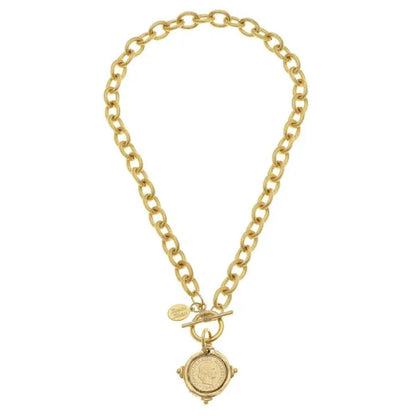Gold Toggle Necklace