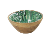 GREEN MANGO WOOD HANDMADE NESTING DECORATIVE BOWL