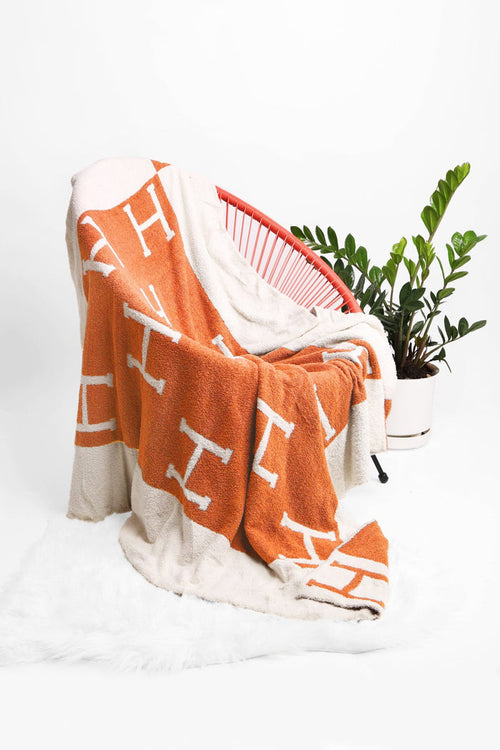 H PATTERN REVERSIBLE BLANKET