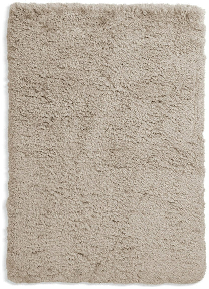 Habitat Airmaster Plain Sand Shaggy Rug - 170x120cm