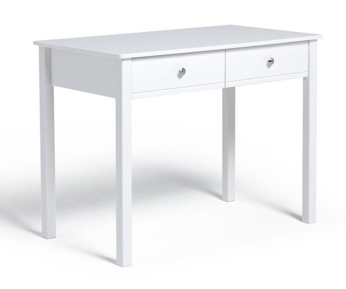 Habitat Brooklyn 2 Drawer Desk - White ( B Grade )
