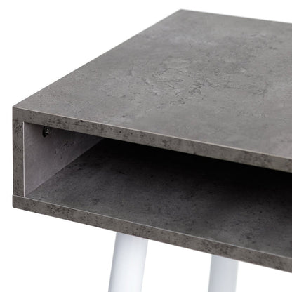 Habitat Concrete Style Office Desk - Grey ( B Grade 20878 )