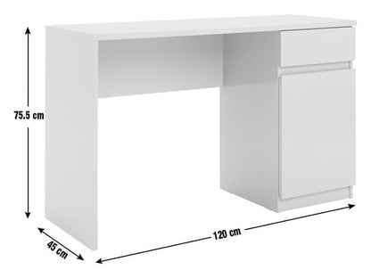 Habitat Jenson 1 Drawer Office Desk - White