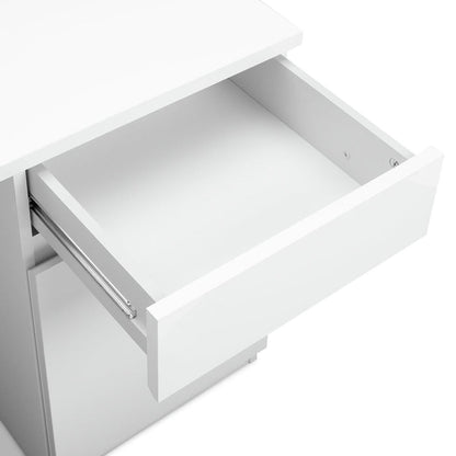 Habitat Jenson 1 Drawer Office Desk - White