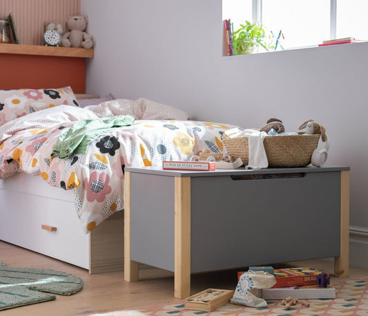 Habitat Kids Billie Toy Box - Grey