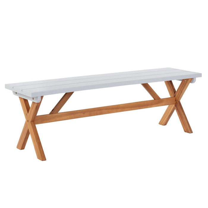 Habitat Richmond set of 2 benches - Grey