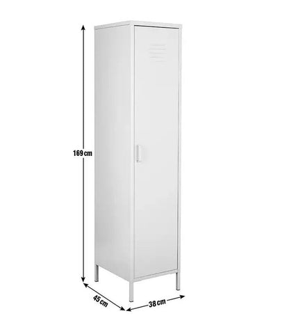 Habitat Tall 1 Door 4 Shelf Locker - Mustard
