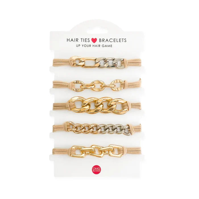 HAIR TIE BRACELET SET