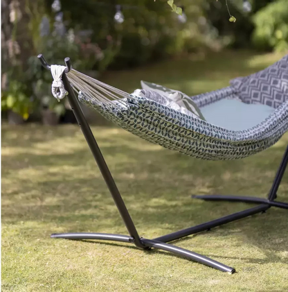 Hammock with Metal Stand | Outdoor Garden Hanging Chair Furniture